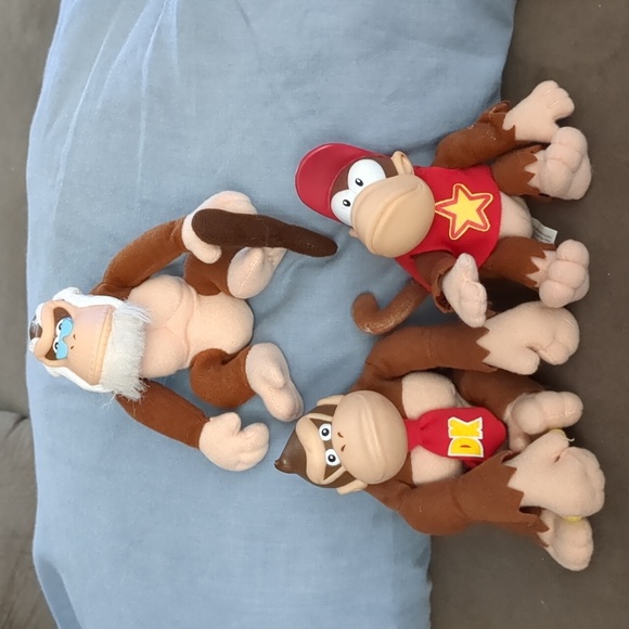Toy Site Toys Set Of Donkey Kong Plush Poshmark